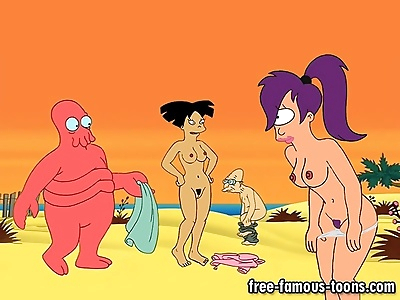 Futurama famous cartoon orgy..